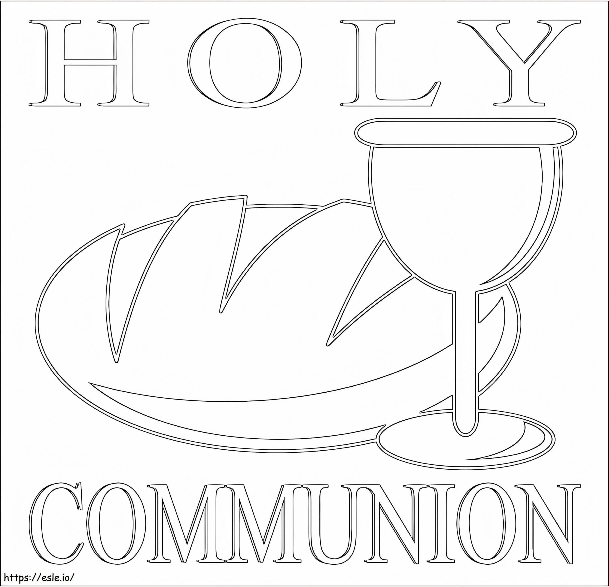 Printable Holy Communion Coloring Page Printable Holy Communion Coloring Page