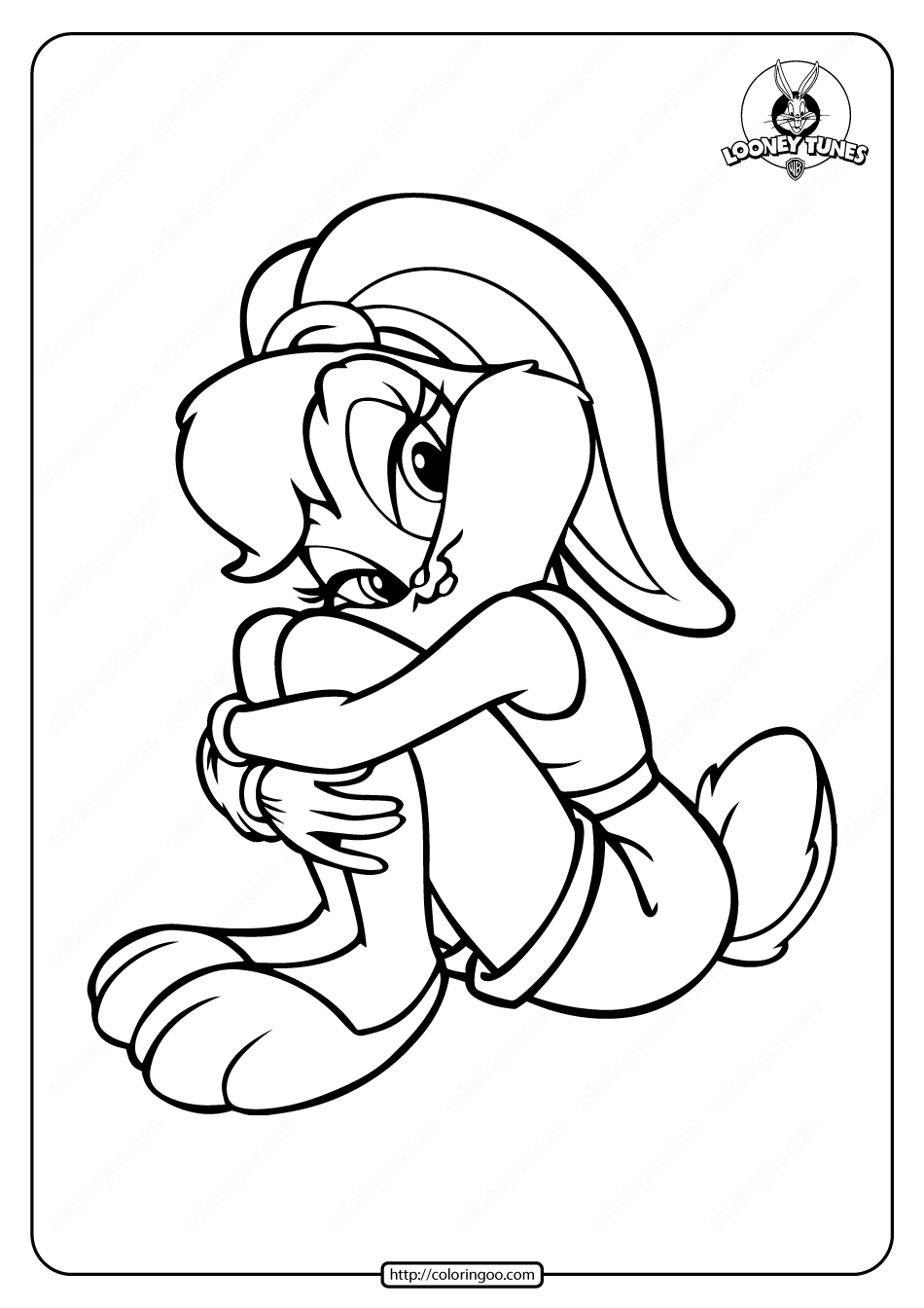 Printable Looney Tunes Lola Coloring Pages Printable Looney Tunes Lola Coloring Pages