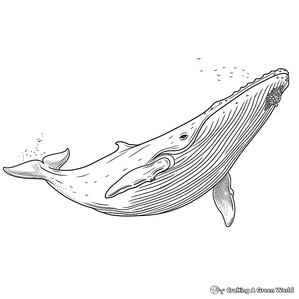 Realistic Whale Coloring Pages Free U0026 Printable 