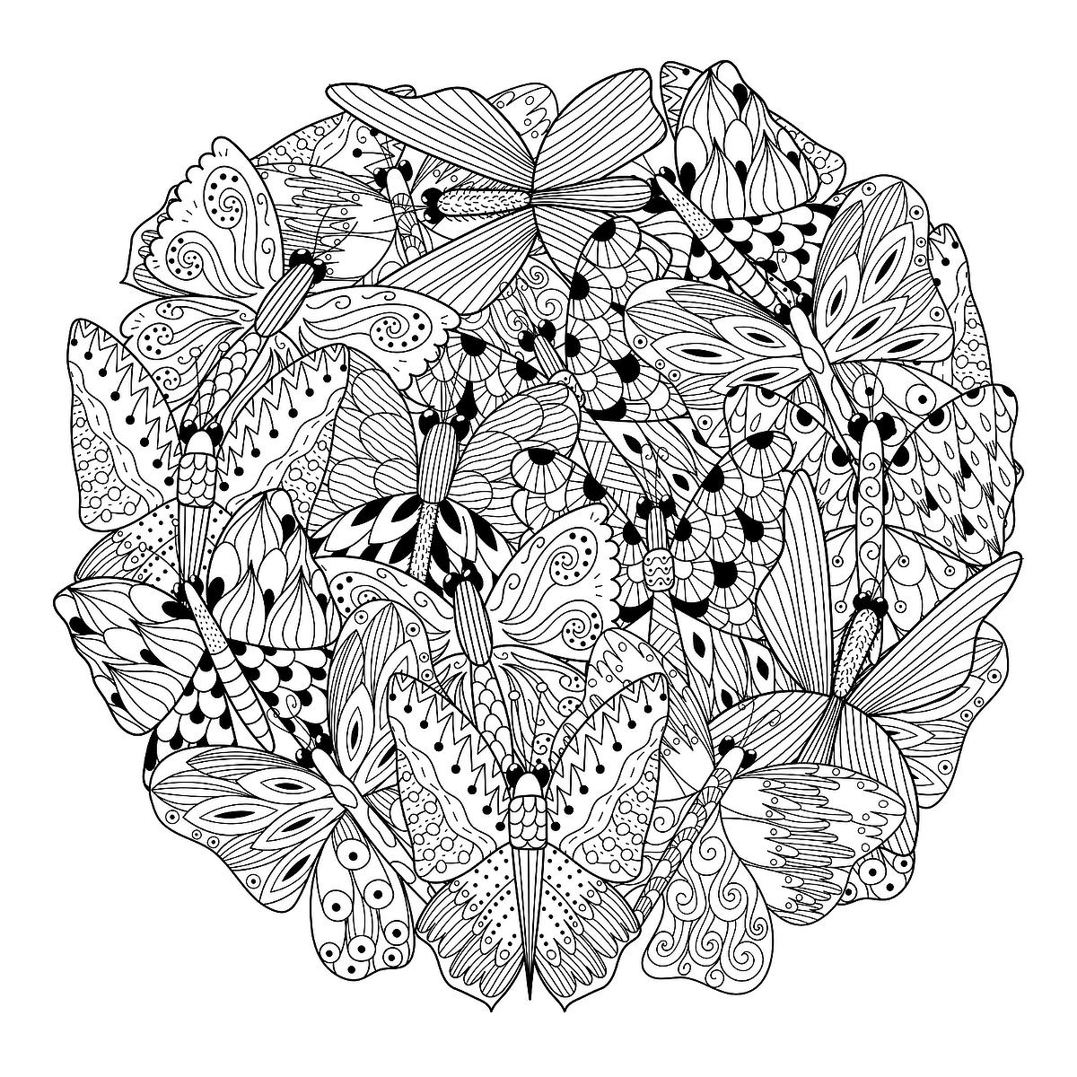 Relaxing Coloring Pages Free Printable Mandala Inspired Coloring Pages For Adults U0026 Kids Printables 30Seconds Mom