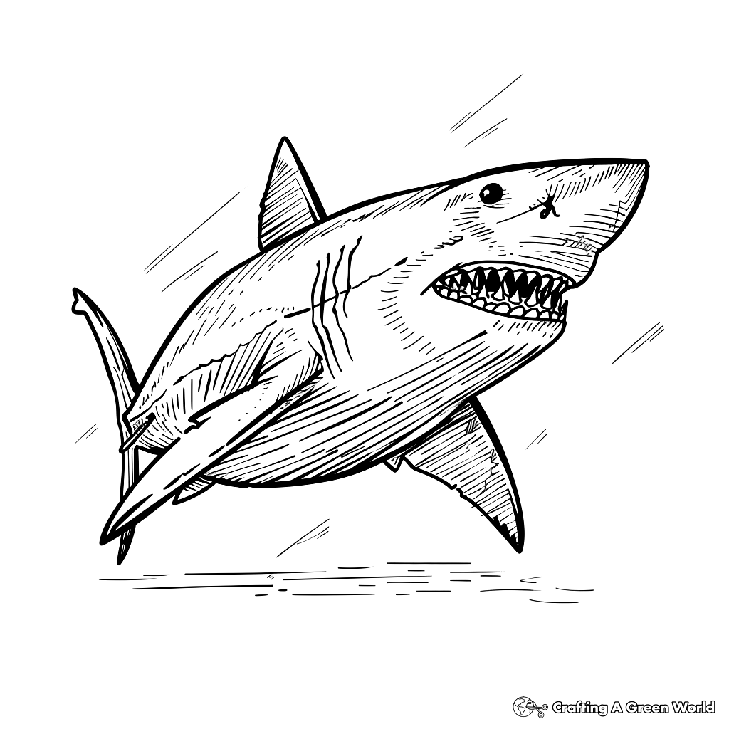 Scary Shark Coloring Pages Free Printable Scary Shark Coloring Pages Free Printable