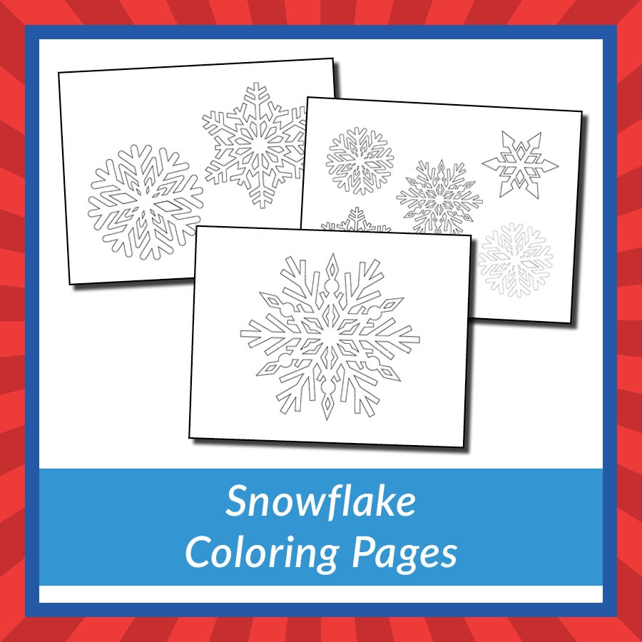 Snowflake Coloring Pages Gift Of Curiosity