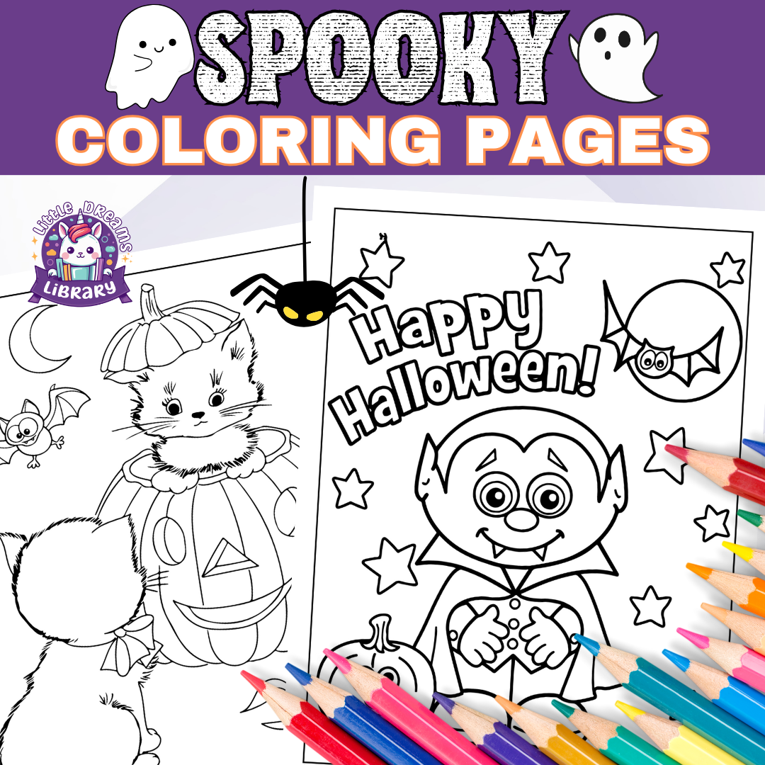 Printable Spooky Coloring Pages