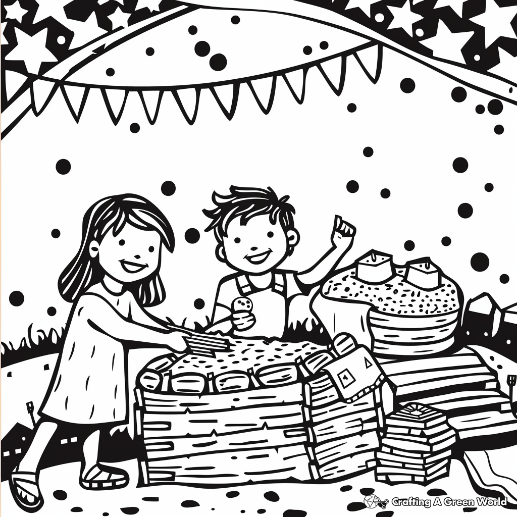 Sukkot Coloring Pages Free U0026 Printable 