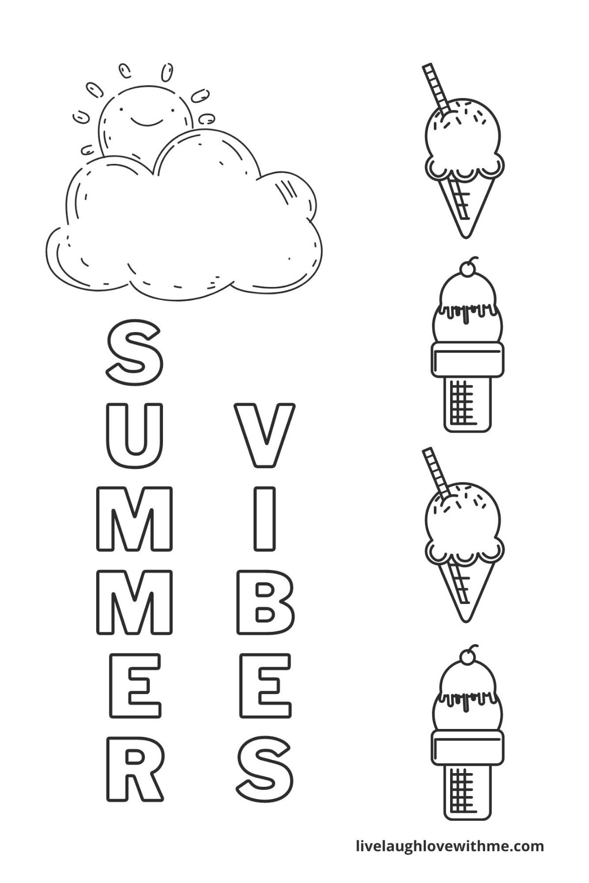 Crayola Free Coloring Pages Summer