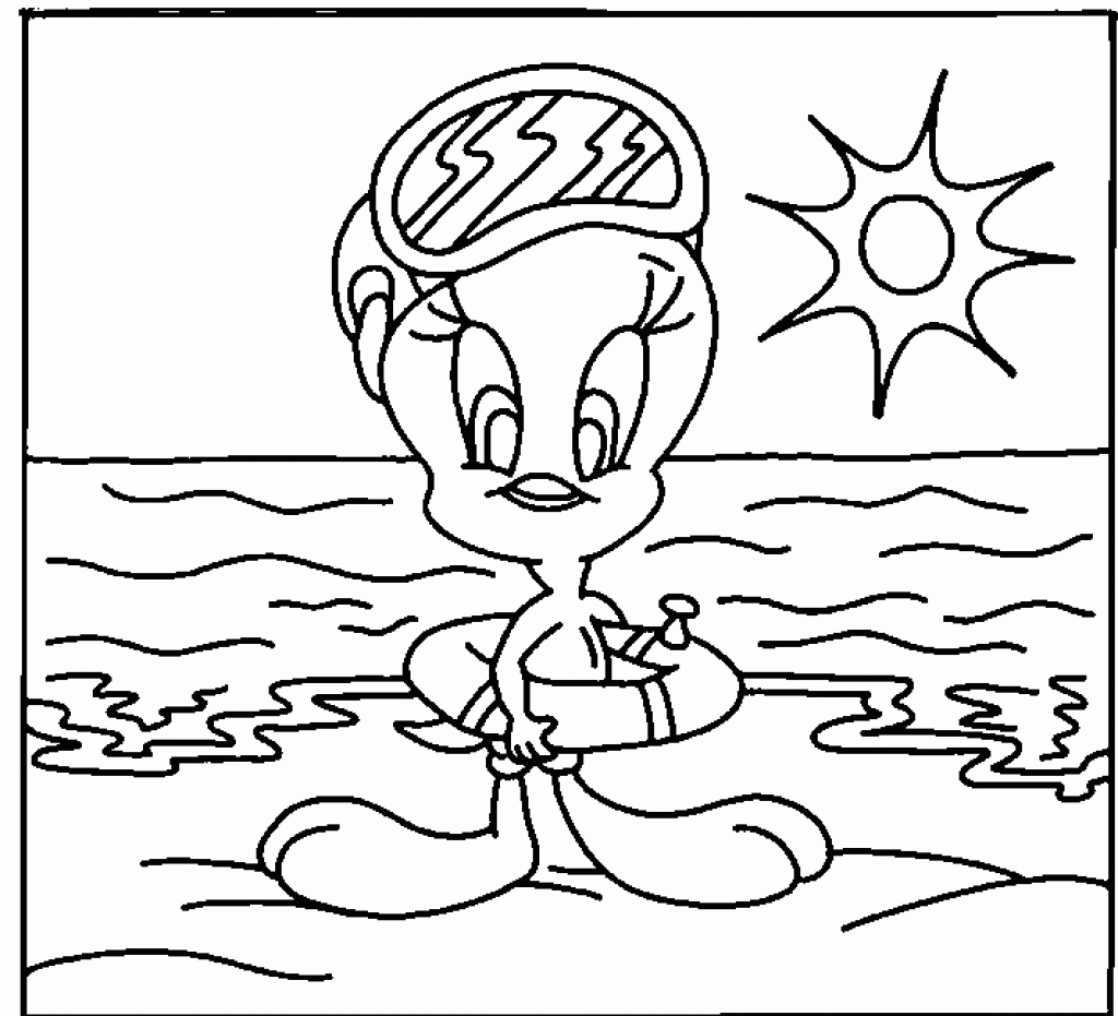 Summer Coloring Sheets Printable Syncro System 
