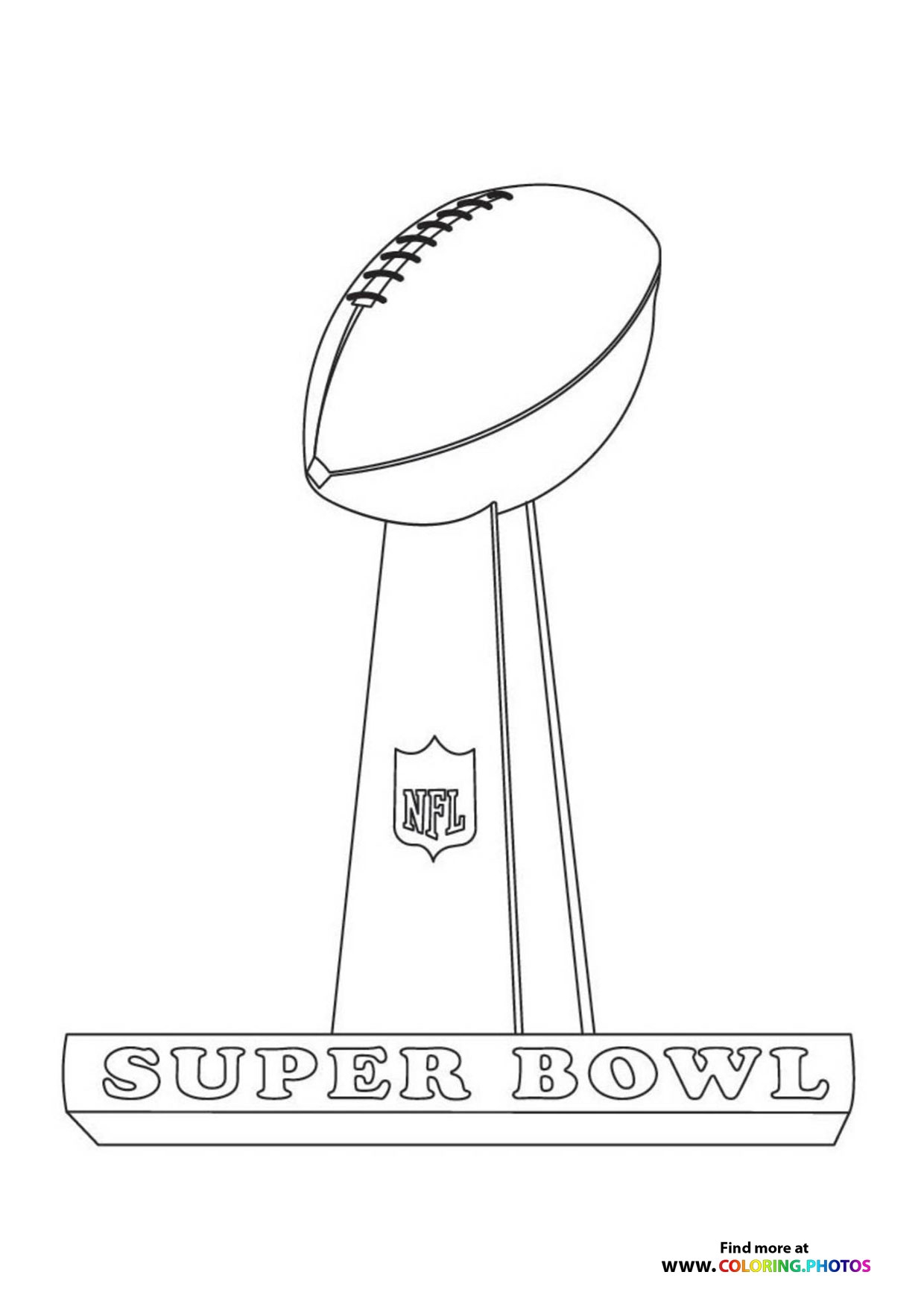 Super Bowl Coloring Pages For Kids Free Print Or Download Super Bowl Coloring Pages For Kids Free Print Or Download