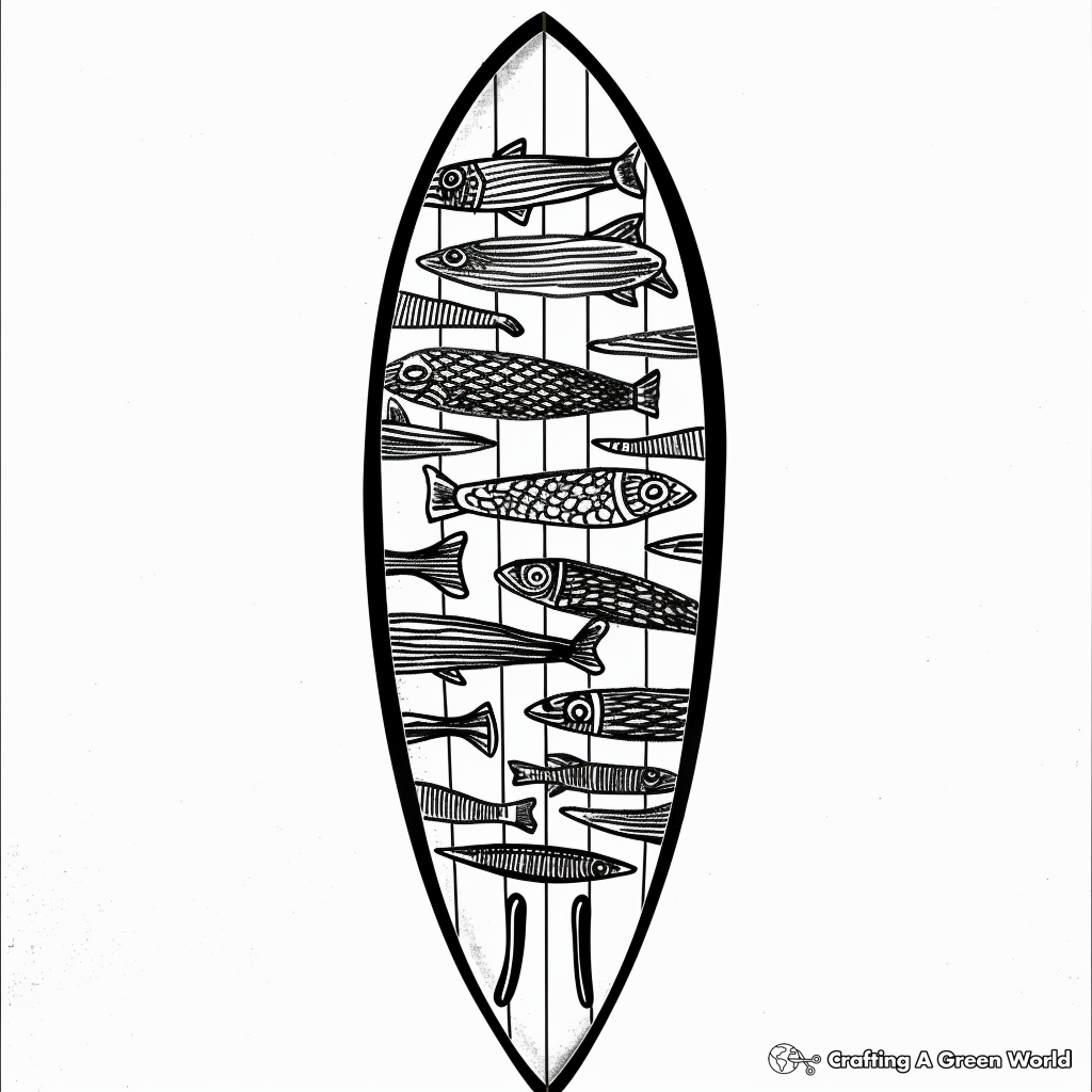 Surfboard Coloring Pages Free Printable Surfboard Coloring Pages Free Printable