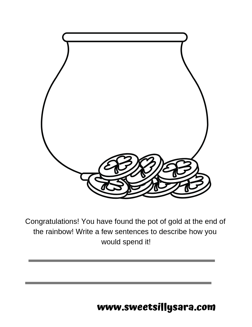 Sweet Silly Sara Saint Patrick s Day Coloring Pages