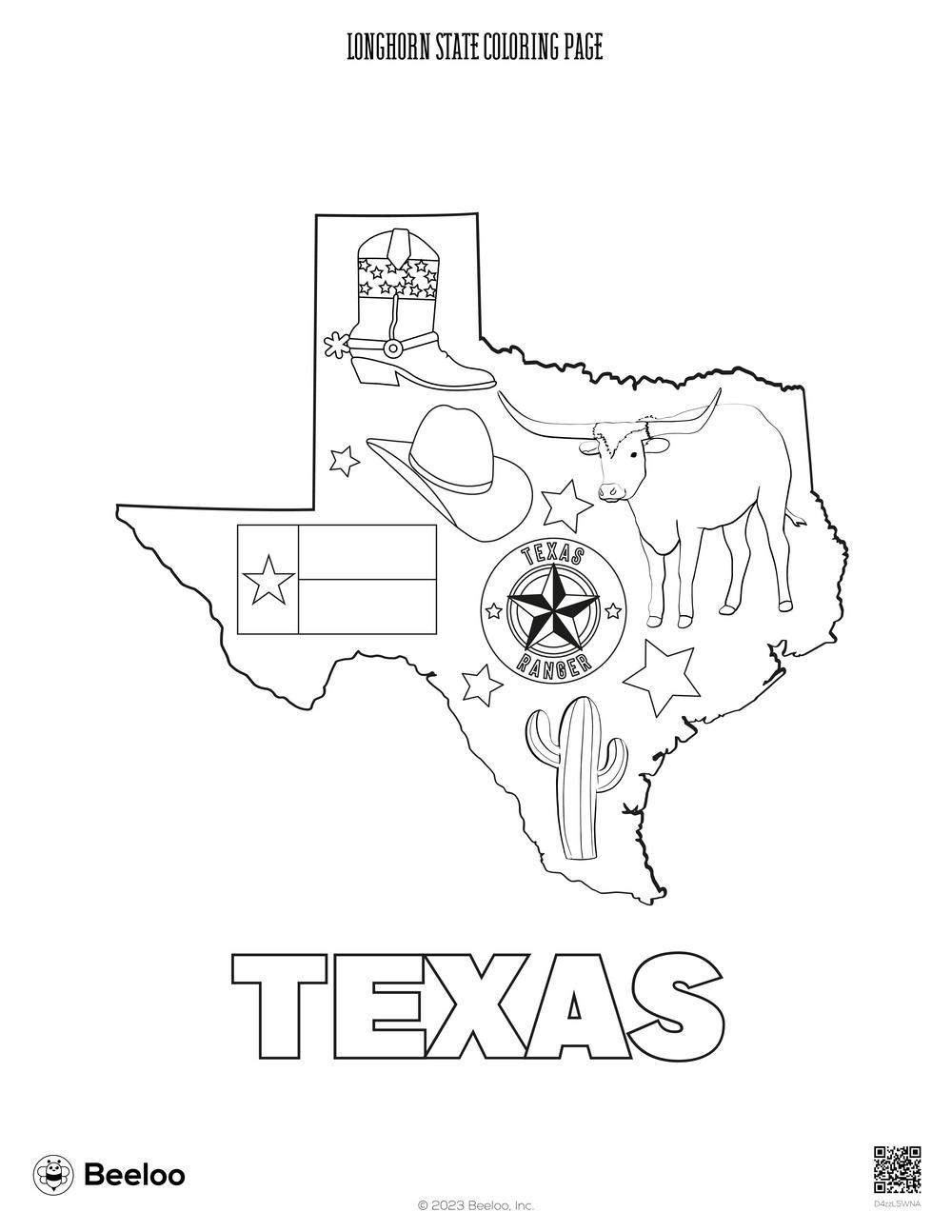 Texas themed Coloring Pages Beeloo Printable Crafts And Activities For Kids Texas themed Coloring Pages Beeloo Printable Crafts And Activities For Kids