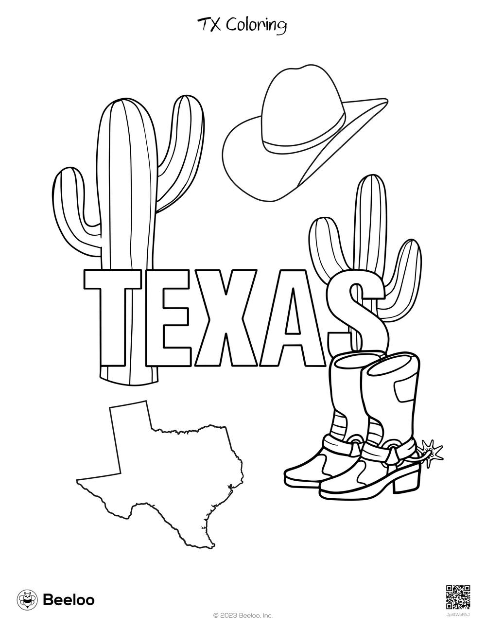Texas themed Coloring Pages Beeloo Printable Crafts And Activities For Kids Texas themed Coloring Pages Beeloo Printable Crafts And Activities For Kids