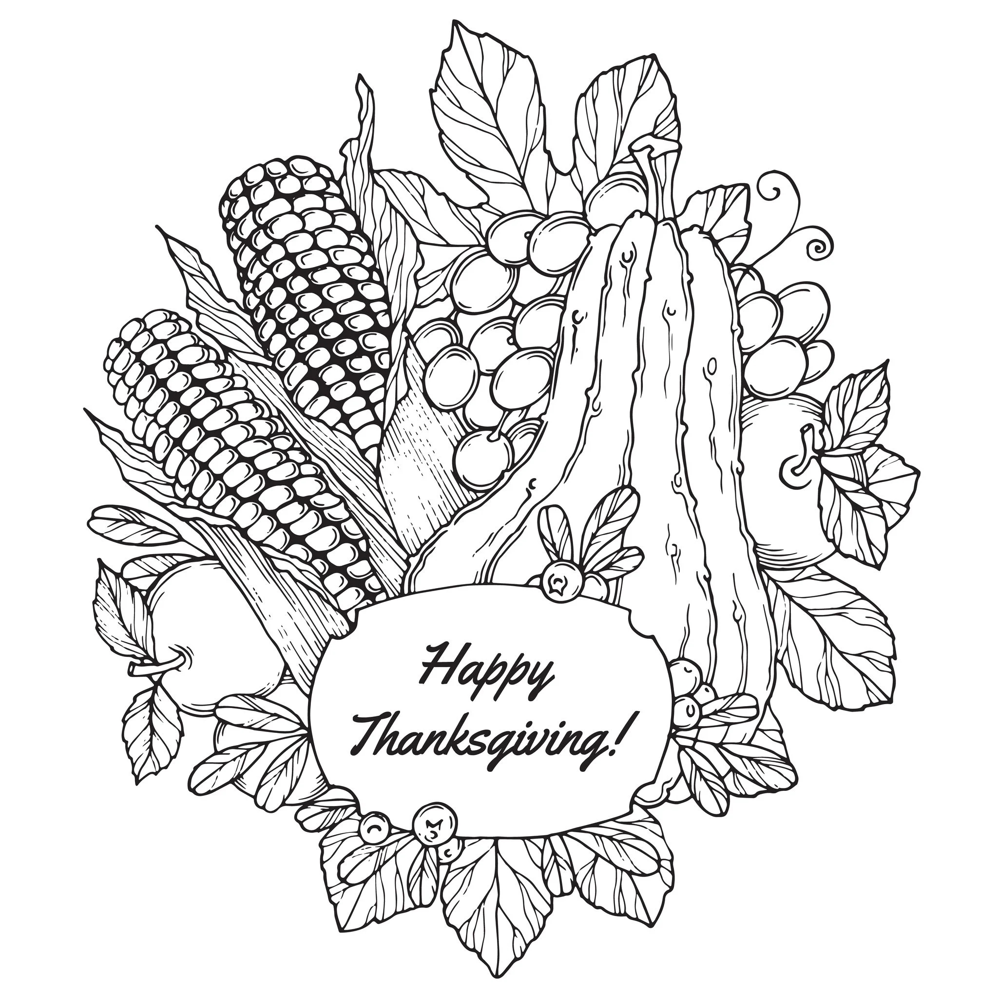 Thanksgiving Corn And Fruits By Frauleinfreya Thanksgiving Coloring Pages For Adults Page Art nouveau Thanksgiving Corn And Fruits By Frauleinfreya Thanksgiving Coloring Pages For Adults Page Art nouveau