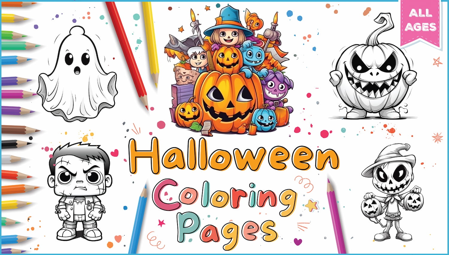 The 300 Best Halloween Coloring Pages For Kids U0026 Adults World Of Printables