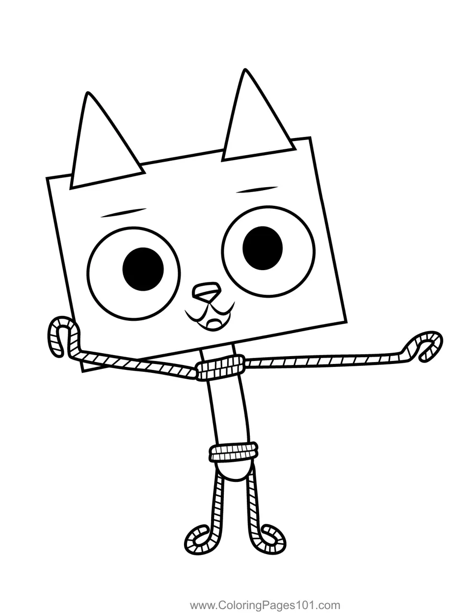 Gabby Dollhouse Free Coloring Pages