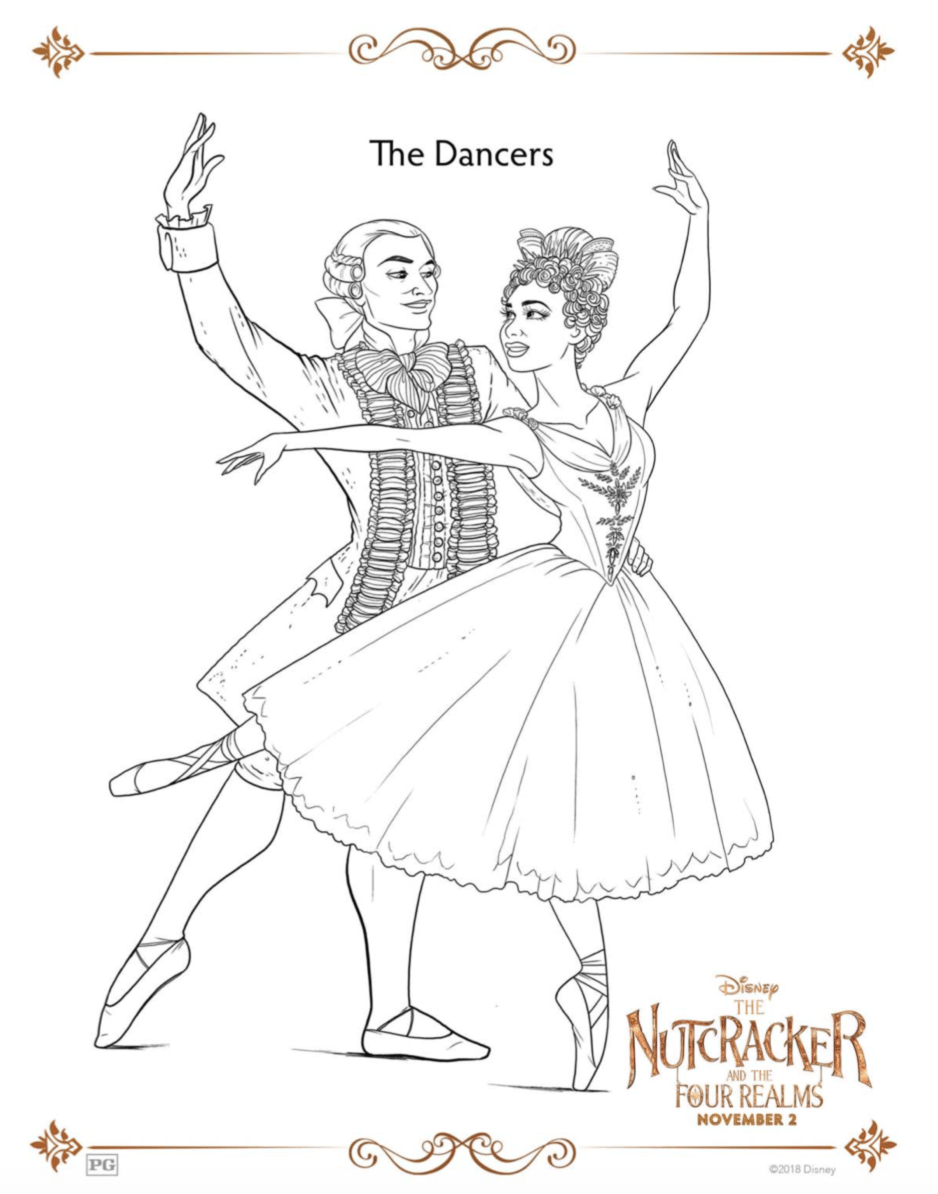 The Nutcracker And The Four Realms Coloring Pages Simply Today Life The Nutcracker And The Four Realms Coloring Pages Simply Today Life