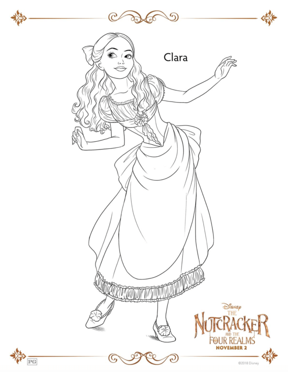 The Nutcracker And The Four Realms Coloring Pages Simply Today Life The Nutcracker And The Four Realms Coloring Pages Simply Today Life