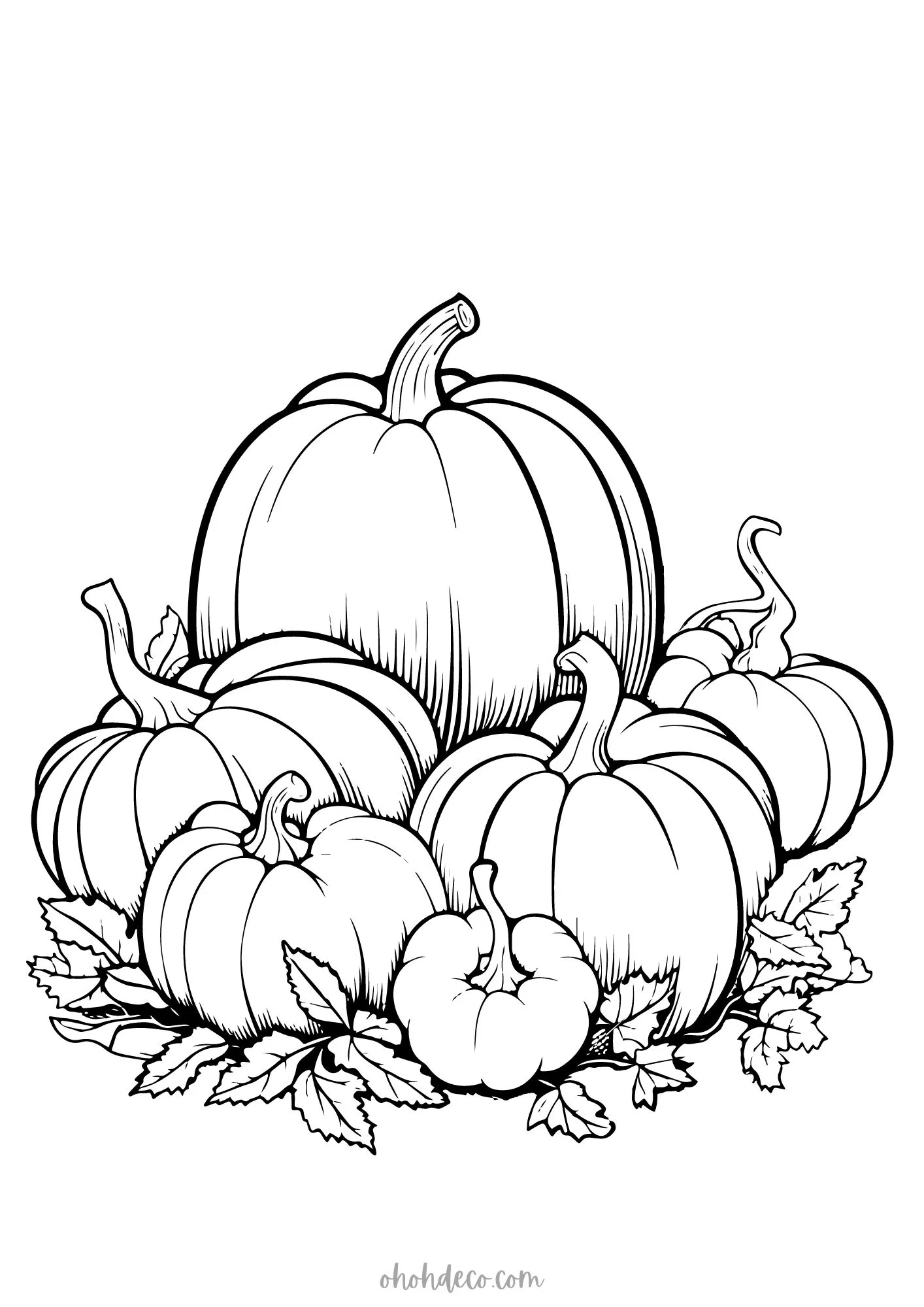 The Ultimate Collection Of Free Pumpkin Coloring Pages