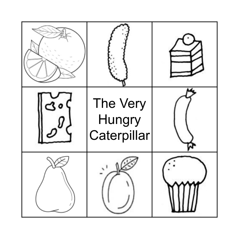 Free Printable Coloring Pages For The Very Hungry Caterpillar Free Printable Coloring Pages For The Very Hungry Caterpillar