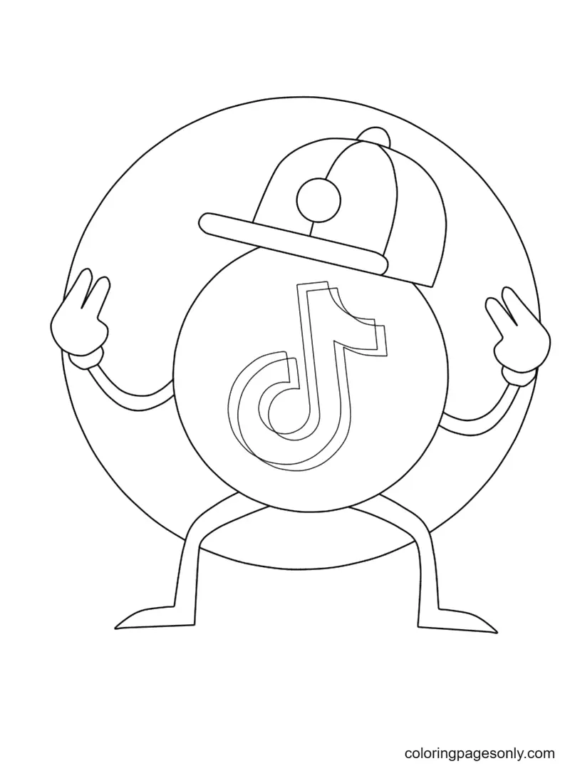TikTok Coloring Pages To Print Free Printable Coloring Pages TikTok Coloring Pages To Print Free Printable Coloring Pages