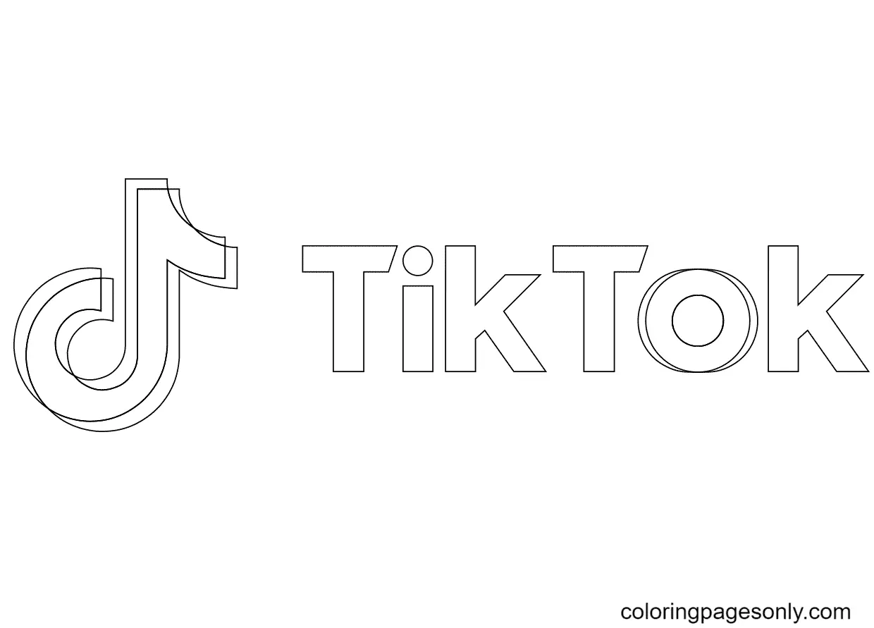 TikTok Coloring Pages To Print Free Printable Coloring Pages TikTok Coloring Pages To Print Free Printable Coloring Pages