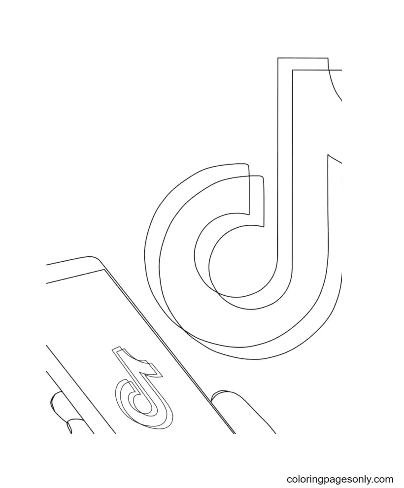 TikTok Coloring Pages To Print Free Printable Coloring Pages TikTok Coloring Pages To Print Free Printable Coloring Pages