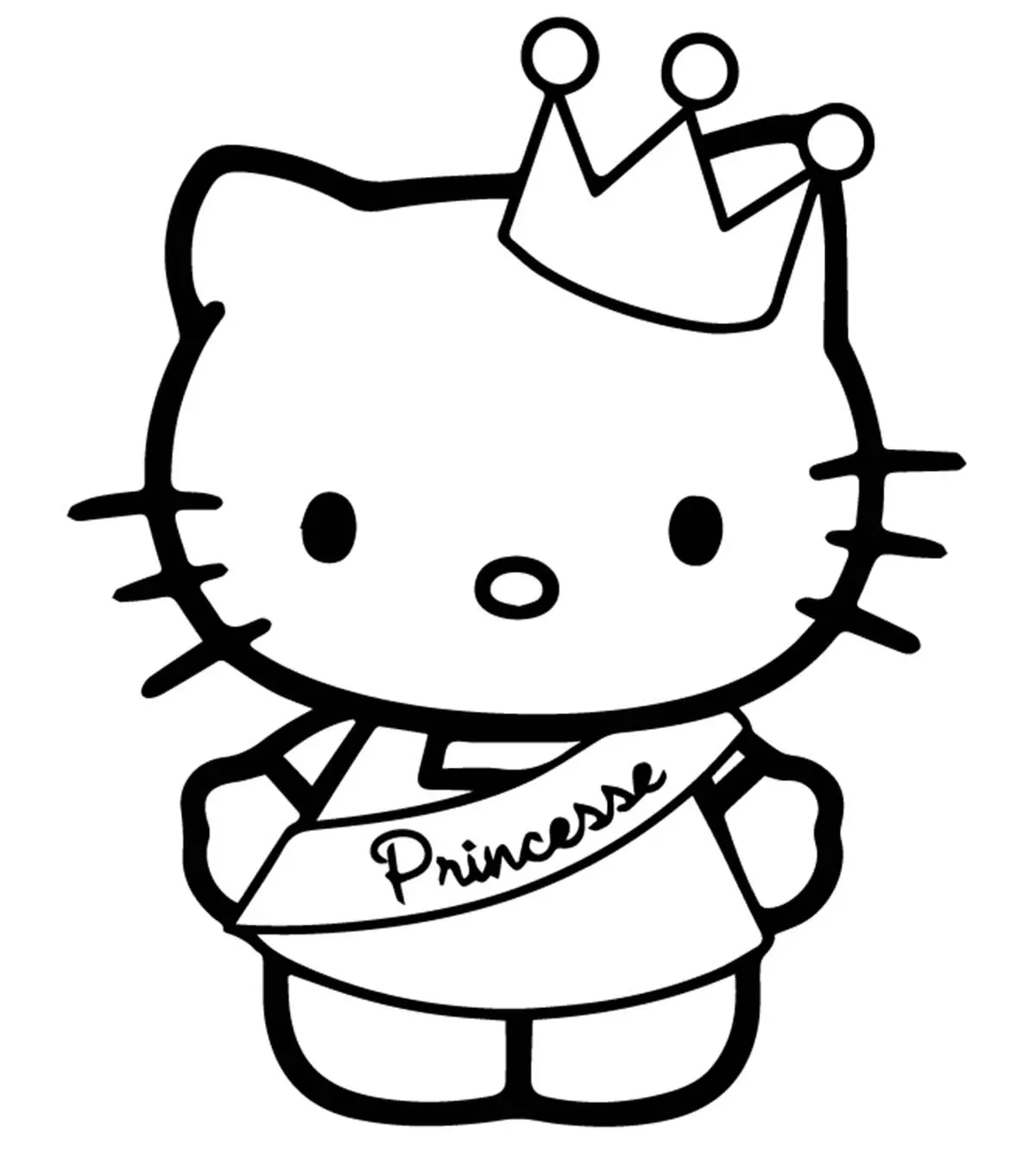 Crown Coloring Page Printable