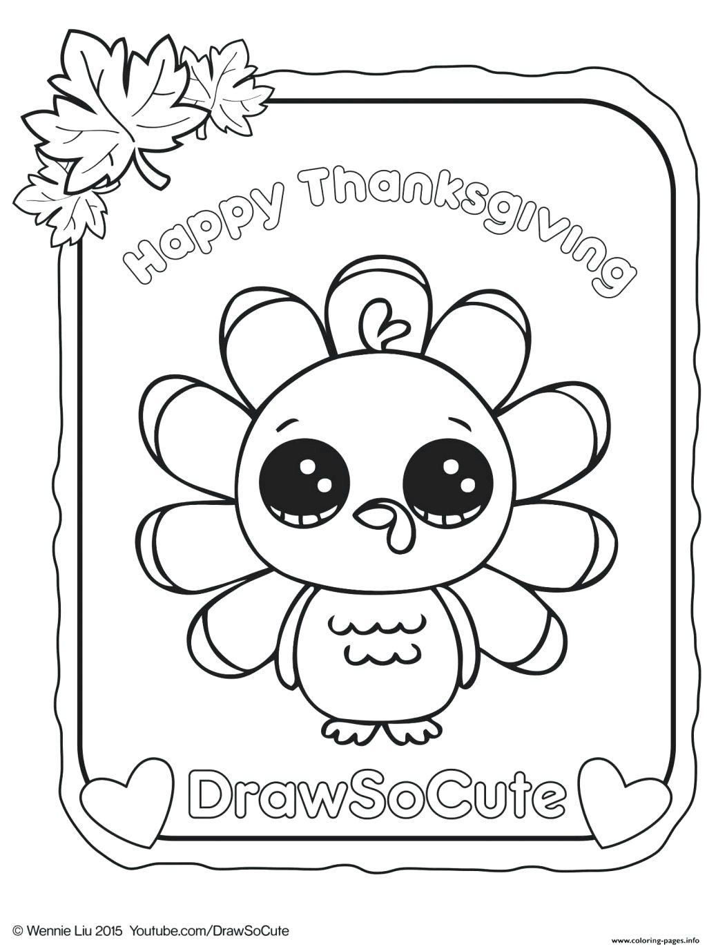 Turkey Coloring Store Sheets Printable