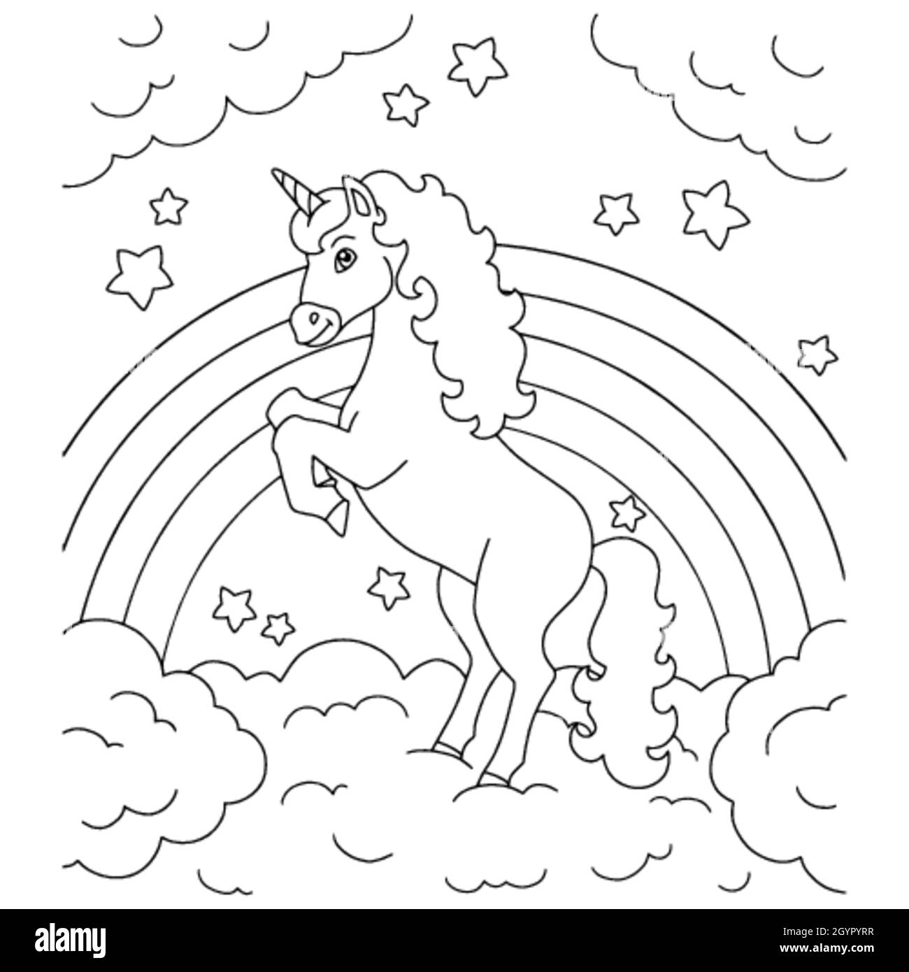 Unicorn On A Cloud Coloring Book Page For Kids Cartoon Style Character Vector Illustration Isolated On White Background Stock Vector Image Art Alamy Unicorn On A Cloud Coloring Book Page For Kids Cartoon Style Character Vector Illustration Isolated On White Background Stock Vector Image Art Alamy