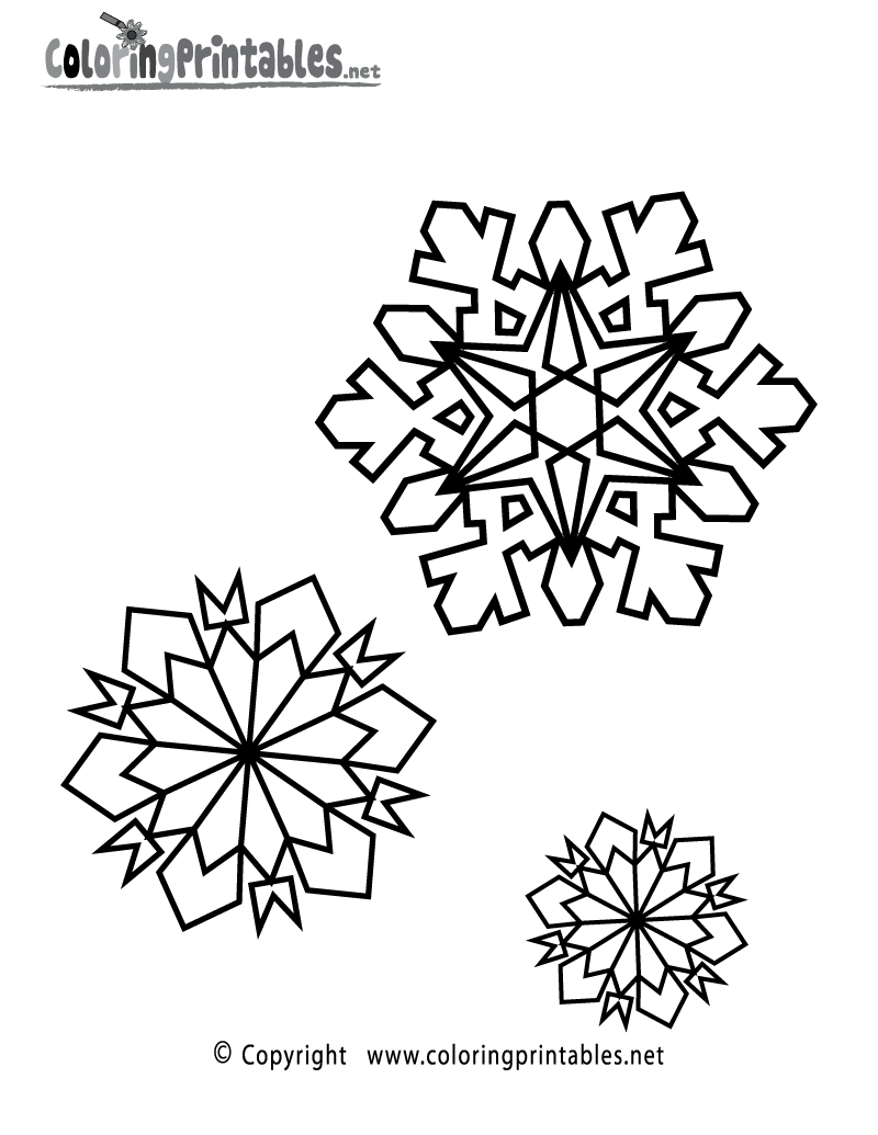 Winter Snowflakes Coloring Page A Free Seasonal Coloring Printable Winter Snowflakes Coloring Page A Free Seasonal Coloring Printable
