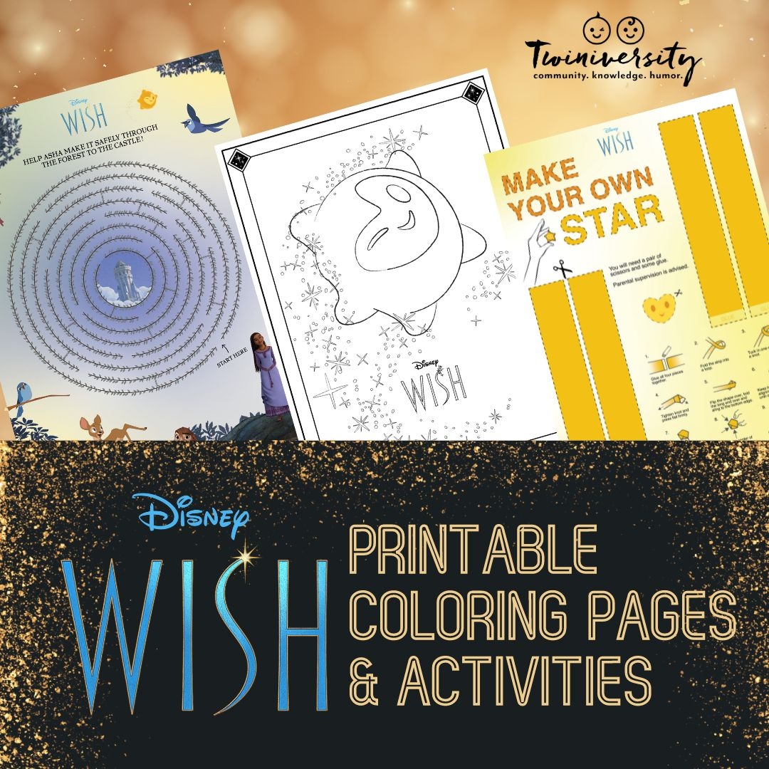 WISH Printable Disney Coloring Pages Twiniversity 1 Parenting Twins Site WISH Printable Disney Coloring Pages Twiniversity 1 Parenting Twins Site